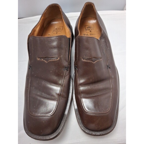 PAL ZILERI Gruppo Foral II Men\'s Premium Italian Leather Penny Loafers Size 9 main image 9